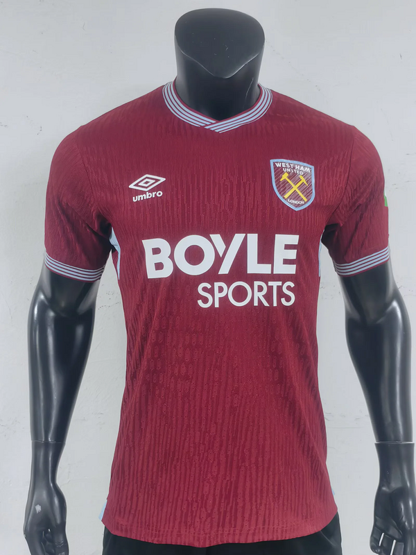 2025/26West Ham United Home Jersey Player Version