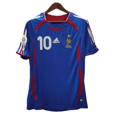 2006 World Cup France Retro Jersey Home - Image 13