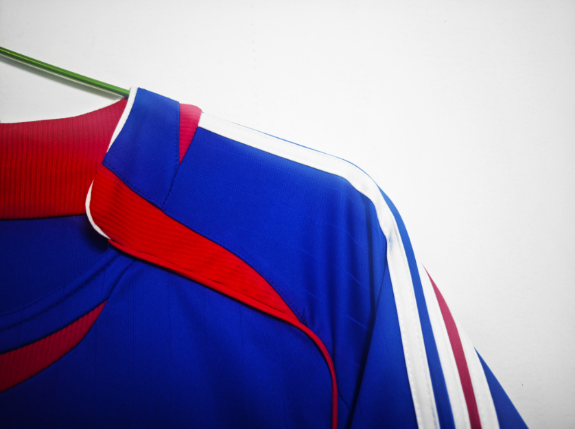 2006 World Cup France Retro Jersey Home - Image 5