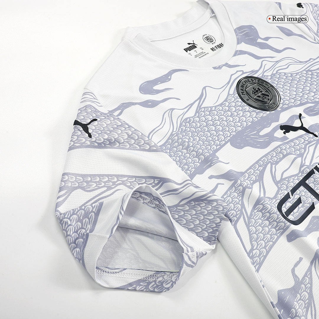 2024/25 Manchester City Year Of The Dragon Soccer Jersey - Image 3