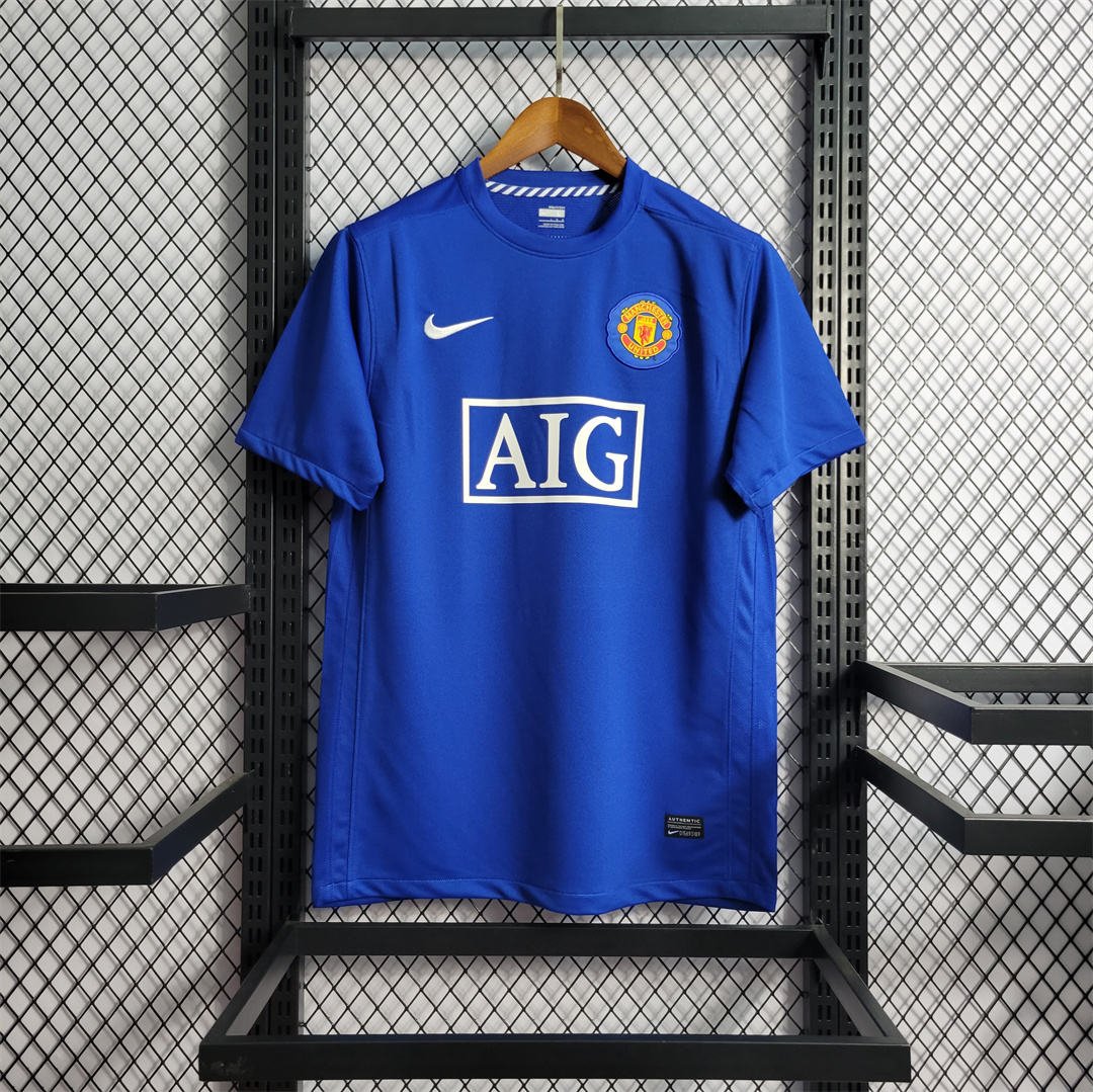 2008/09 Manchester United Retro Jersey Second Away