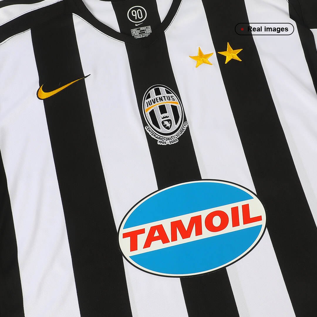 2005/06 Juventus Retro Jersey Home - Image 3