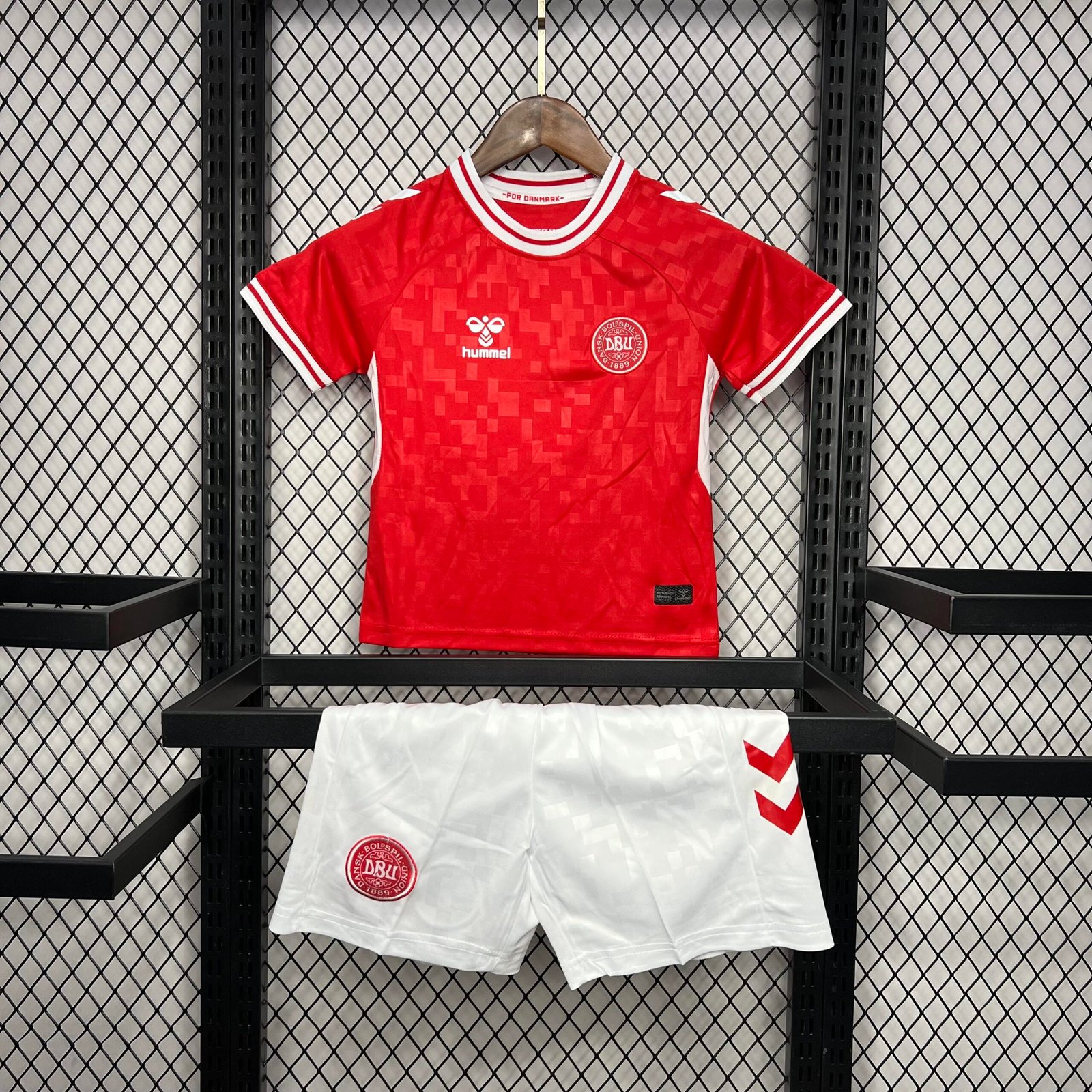 2024 Denmark Home Kids Jersey Euro
