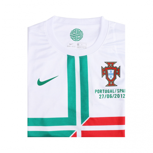 Portugal Ronaldo #7 Retro Jersey Away Replica Euro Cup 2012 - Image 4