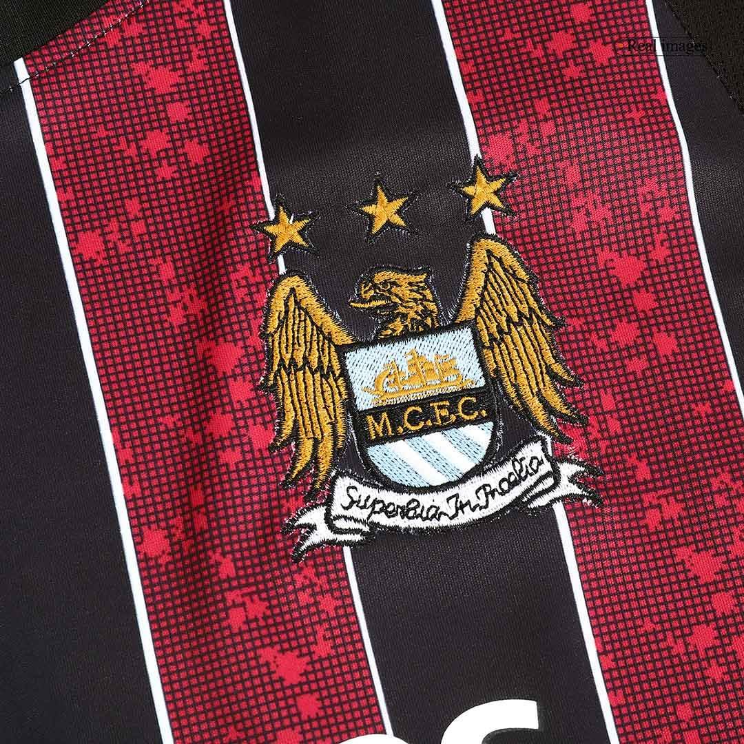 2008/09 Manchester City Retro Away Jersey - Image 5