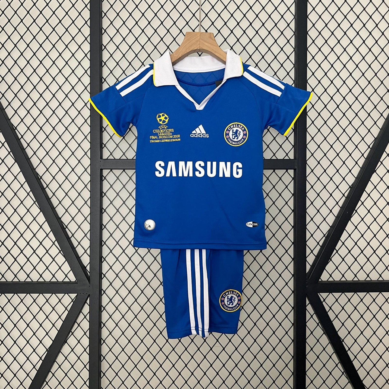 2008/09 Chelsea Champions League home Retro kids Jersey