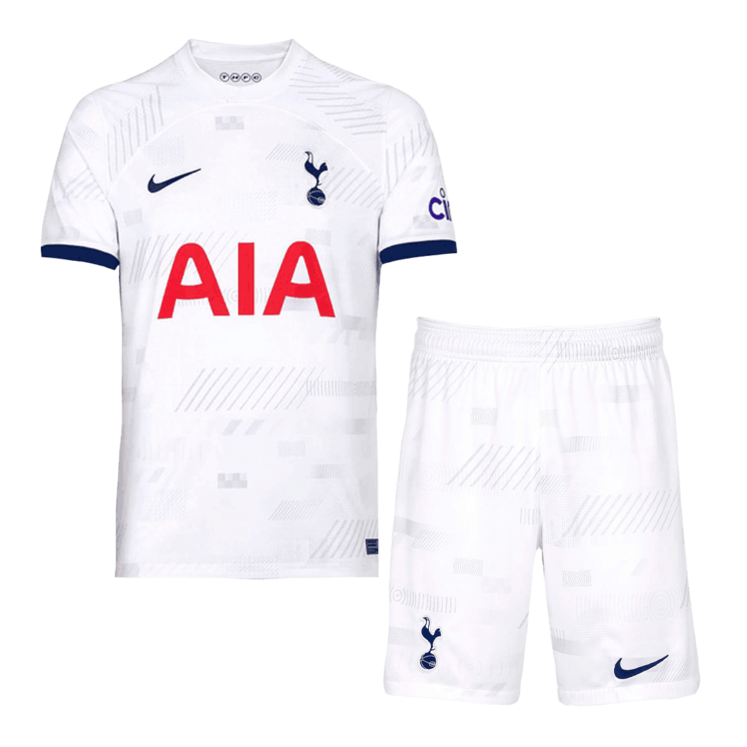 2023/24 Tottenham Hotspur Home Kit Jersey+Shorts