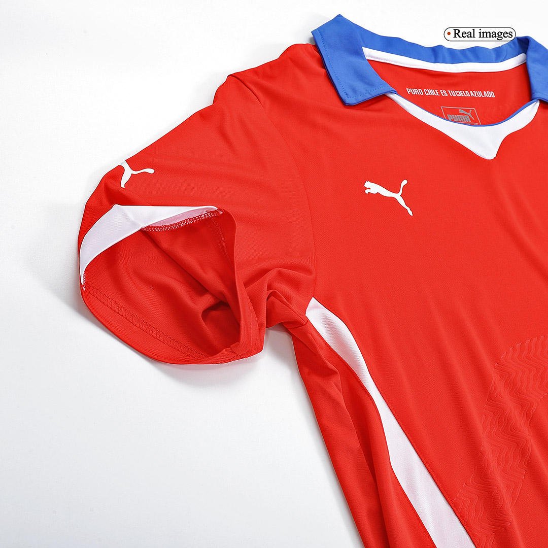 2014 Chile Home Retro Jersey - Image 8