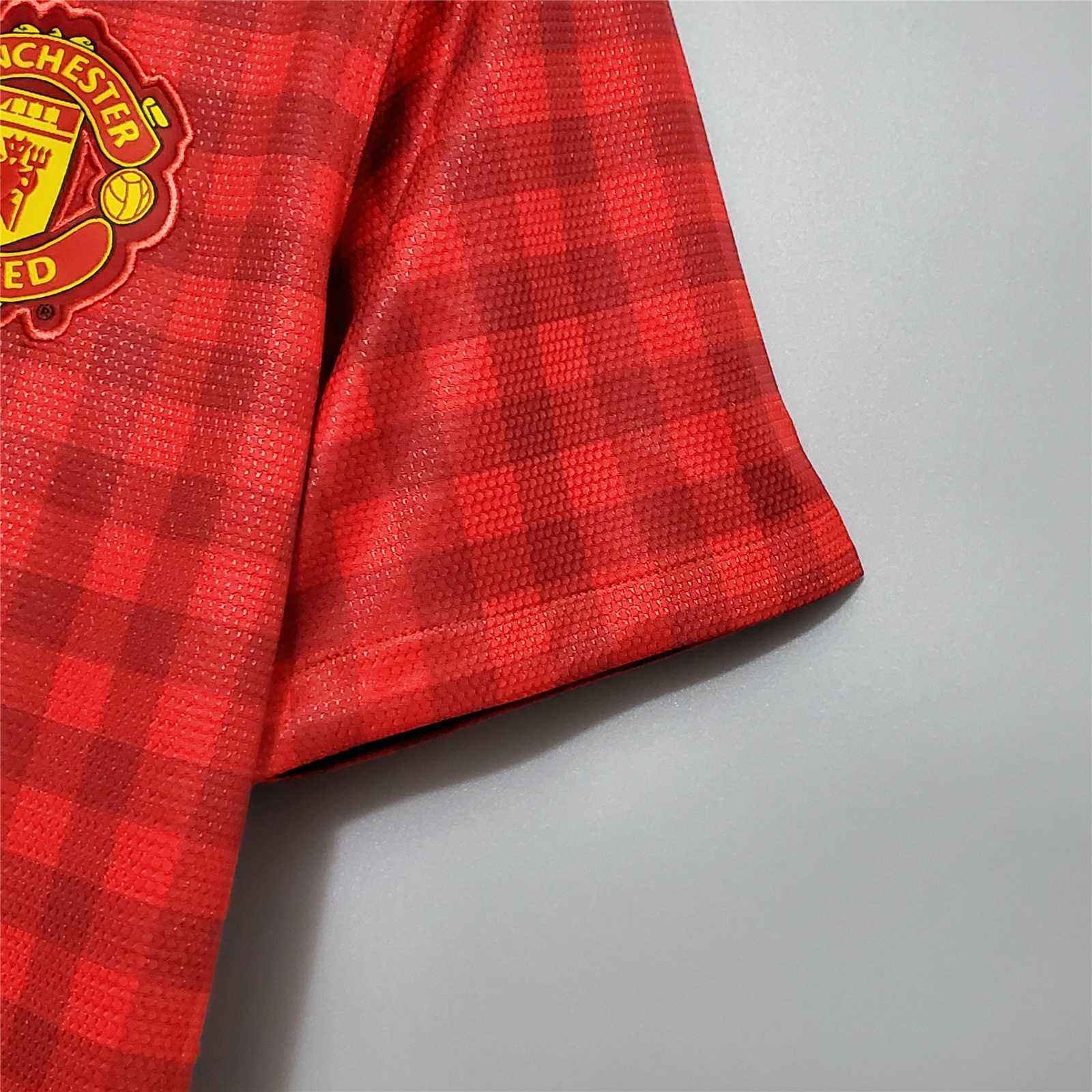 2012/13 Manchester United Retro Jersey Home - Image 6