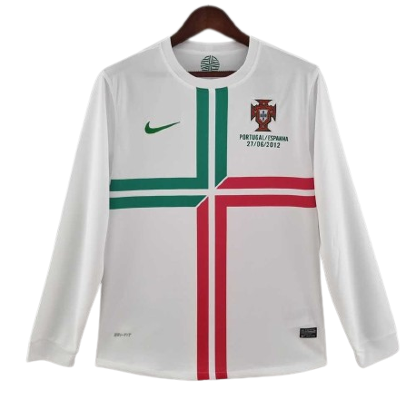 Portugal Retro Jersey Away Long Sleeve 2012