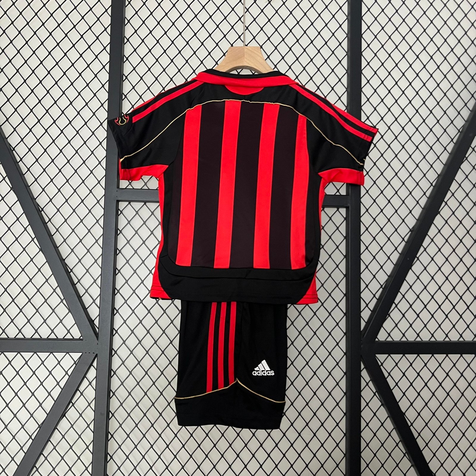 2006/07 AC Milan Home Retro Kids Jersey - Image 7