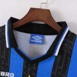 Retro Inter Milan 97/98 Home Long Sleeves - Image 4