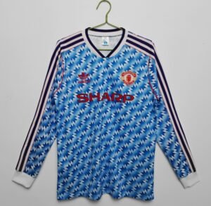 Retro Manchester United 1990/92 Away Long Sleeves