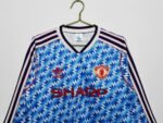 Retro Manchester United 1990/92 Away Long Sleeves - Image 4