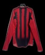 Retro 04/05 AC Milan Home Kit long sleeves - Image 2