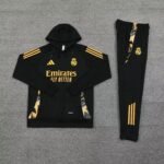 Hooded Long Sleeves Real Madrid 24/25 Training Suit - Image 3