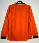 Retro  Netherlands 1998 Home Long Sleeves Orange - Image 2