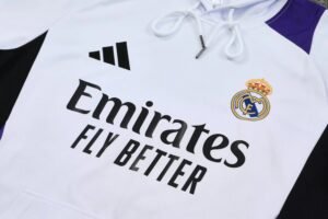 Hooded Real Madrid 24/25 Training Suit Long Sleeves - Image 3