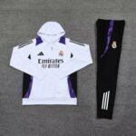 Hooded Real Madrid 24/25 Training Suit Long Sleeves - Image 4