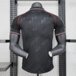 Retro Manchester United Black short Sleeves S-XXL - Image 2