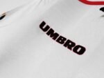 Retro Manchester United 97/99 Away -Branco Long Sleeves - Image 3