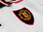 Retro Manchester United 97/99 Away -Branco Long Sleeves - Image 6