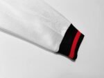 Retro Manchester United 97/99 Away -Branco Long Sleeves - Image 8