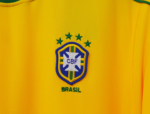 Retro Brazil 1998 Home Kit S-4XL - Image 6