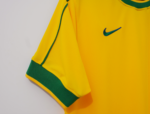 Retro Brazil 1998 Home Kit S-4XL - Image 8