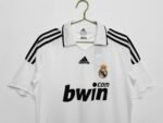 Retro Real Madrid 2008/09 Home White - Image 7
