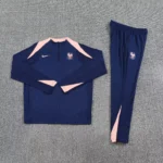 2526 France Training Suit with full zipper - Image 3