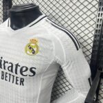 Player Version  Real Madrid 24/25 Home White Masculino Long Sleeves - Image 4