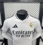 Player Version  Real Madrid 24/25 Home White Masculino Long Sleeves - Image 5