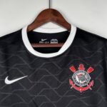 Retro  Corinthians 2008 Away Black - Image 4