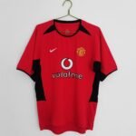 Retro  Manchester United 2002/04 Home Red