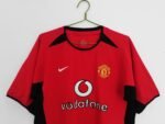 Retro  Manchester United 2002/04 Home Red - Image 3