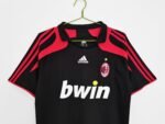 Retro 07/08 AC Milan Third Black - Image 6