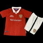 Kids Retro Manchester United 99-00 Home
