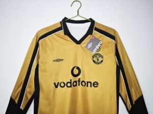 Retro Manchester United 100th Anniversary Reversible Long Sleeves - Image 17