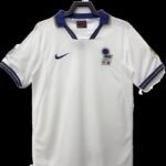 Retro  Italy 1996 Away White with badges