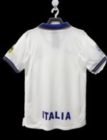 Retro  Italy 1996 Away White with badges - Image 2