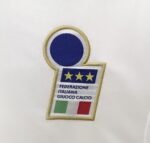Retro  Italy 1996 Away White with badges - Image 4