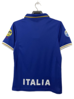 Retro  Italy 1996 Home Blue with badges - Image 2