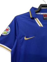 Retro  Italy 1996 Home Blue with badges - Image 8