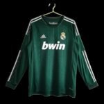 Retro  Real Madrid 2012/13 Third Green Long Sleeves