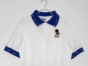 Retro  Italy 1994 Away White - Image 3