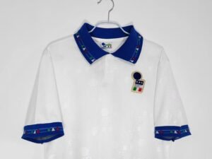 Retro  Italy 1994 Away White - Image 9