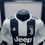 Player Version  Juventus 18/19 Home Long Sleeves - Image 3