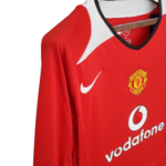 Retro Manchester United 2004/06 Home Red - Image 3