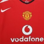 Retro Manchester United 2004/06 Home Red - Image 5